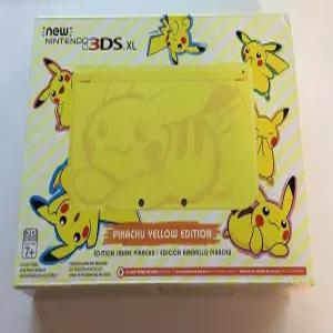 닌텐도 피카츄 옐로 에디션 신 3DS XL 콘솔입니다