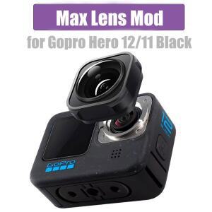 최대 렌즈 모드 Fov 155 ° 광각 Gopro Hero 용 5M 방수 손떨림 13 9 블랙 카메라 액세서리