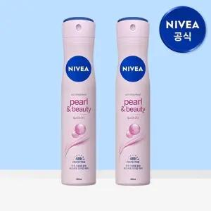 [니베아] 데오드란트 스프레이 펄 뷰티 200ml 2개