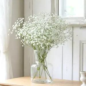인테리어 유리 화병 생화 조화 라인 투명 스윗푸딩화병
