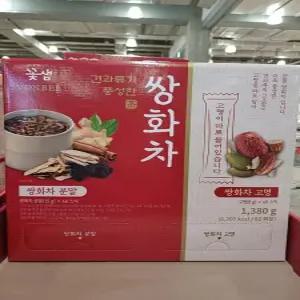 코스트코 꽃샘 본비 쌍화차 견과류가 풍성한 스틱형 분말 60개입 + 고명 60개 마켓송