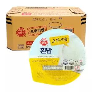 [오뚜기] 오뚜기밥 흰밥 210g x 30개입
