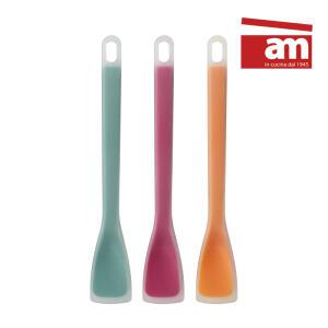 [AK수원점] [에이엠] 3종세트 AM 실리콘 투톤 다용도 미니 알뜰주걱 스푼