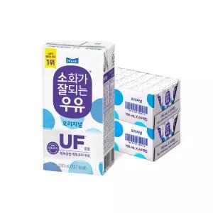 매일 소화가 잘되는 멸균우유 190ml 48팩