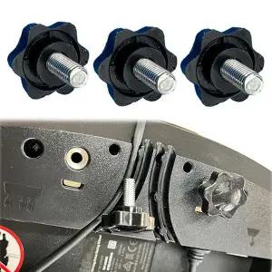 스티어링 휠 고정 나사 2/8개는 Logitech G25 G27 G29 G920 G923 페달 수정 및 고정 페달 액세서리용입니다