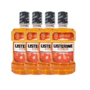 리스테린 시트러스 가글 구강청결제 750ml x4개