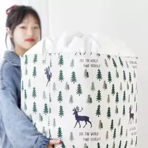 아이엠컴파니폴딩 패브릭 바구니 175L 접이식 이불 옷 보관함 (39180361)