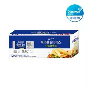 [롯데백화점]동원에프앤비 소와나무 트리플 슬라이스 치즈 1.8kg(18g 100매)