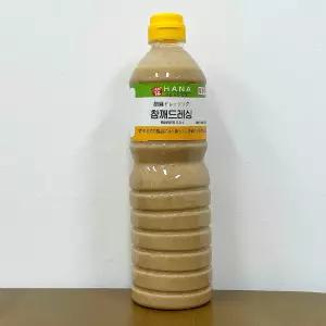 하나 참깨 드레싱 900g 고마다래 샐러드 닭가슴살 연어 드레싱 대용량