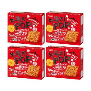 농심 누룽지팝 매콤한맛 142g, 4개