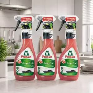 프로쉬 다목적 자몽 세정제 기름때 제거 스프레이 500ml 3개