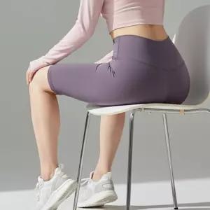 4부 레깅스 4색상 요가 필라테스 운동복 바지 하이웨스트 홈트 러닝 등산