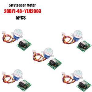 몽테조이 1-10PCS 1Set 28BYJ-48-5V Arduino 용 4 상 스테퍼 모터 + 드라이버 보드 ULN2003 1 x 1x