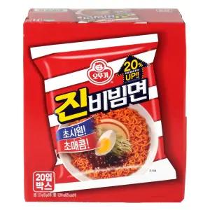 오뚜기 진비빔면 156g 20개