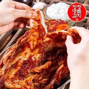 [청정명품김치]싱싱파머스 전통 남도식 포기김치 2kg 100%국내농산물 무조미료 무첨가물 프리미엄 김치