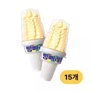 빵빠레 바닐라 아이스크림 195ml 15개