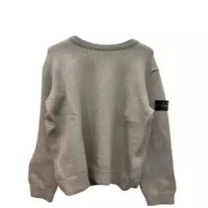 25FW 스톤 아일랜드 윈터 코튼 크루넥 점퍼 K2S15 5100049 S00A2 V0061 PEARL GRAY DOM