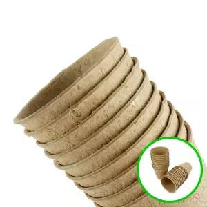 MF07 모종포트 종이화분 20P 펄프 분갈이 육묘 텃밭 정원 분해화분 비닐포트대체 지피포트