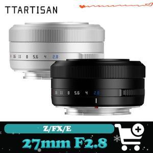 TTArtisan AF 27mm F2.8 광각 자동 초점 렌즈 대구경 프라임 (소니 E 후지 FX 니콘 Z 호환)