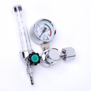 0-25Mpa 아르곤 조절기 CO2 Mig Tig -미터 가스 유량계 용접 게이지 압력 감속기