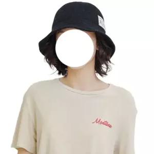 항암 모자가발 일체형 인모 가발모자 조절식 긴머리