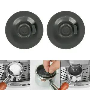1/2/5PC 54/58mm 블라인드 필터 백 플러시 디스크 Breville 커피 머신 용 고무 클리닝 인서트 Portafilter