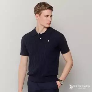 [U.S. POLO ASSN.] USPA 26SS 남성 코튼 반팔니트 단품