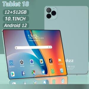 게임용태블릿 2026년형 10 1인치 태블릿 4G 통화 PC 안드로이드 듀얼심 6000MAH 512GB 12GB 블루투스 WIFI 옥타코어 배터리 14