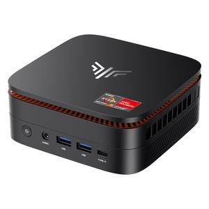KAMRUI 하이퍼 H1 미니 게이밍 PC AMD Ryzen 7 7735HS비트 7640HS /6800H 24GB LPDDR5 1TB M.2 NVMe SSD PC8C / 16T 최대 4.75GHz 16MB L3 스마트 캐시 트리플 4K 디스플레이 WiFi6 BT5.2 데스크톱