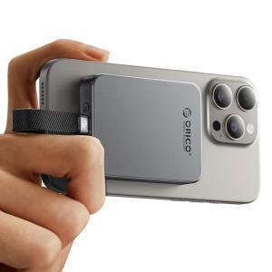 ORICO 2TB 마그네틱 휴대용 SSD 알루미늄 합금 4K 120fps ProRes HDR 기록 및 저장 최대 2000MB/S 외장 솔리드 스테이트 드라이브 아이폰호환 16 Pro Max 태블릿 컴퓨터와 호환 - K20