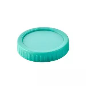 6개입 플라스틱 재사용 가능 와이드 마우스 자 메이슨 자 뚜껑 좋은 밀폐 병 커버 70mm 86mm