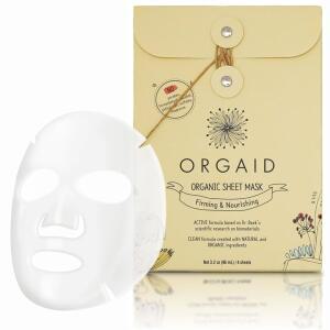 ORGAID 시트 마스크 미국산 4팩 펌 & 영양