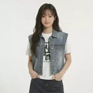 [보리보리/행텐 틴즈]행텐틴즈 여아 데님 트러커 베스트_254(14570-110-403-10)