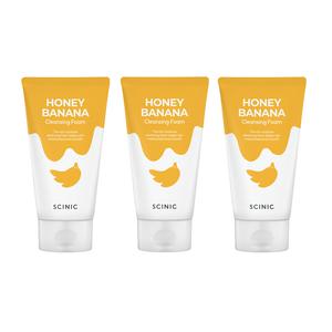 싸이닉 허니 바나나 클렌징 폼 150ml 3개