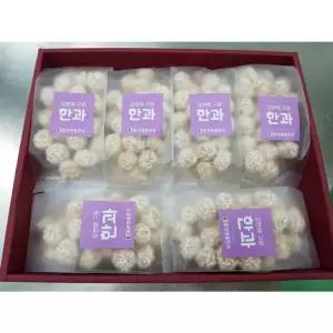 홍천명품한과 구운 단호박한 선물세트360g(60gx6EA)옛날자 전통자 한세트 전통한 맛있는한 옛날한 간식