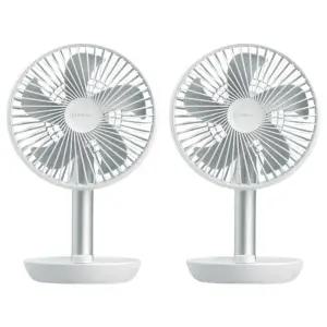 루메나 FAN STAND 3Z 1+1 탁상용 무선 선풍기 스카이화이트