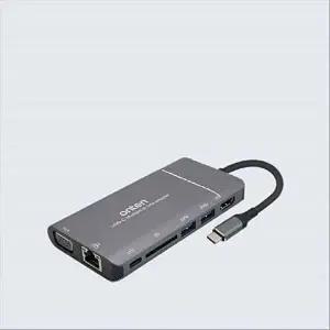 [COMS]USB 3.1 Type C 컨버터 7 in 1 30Hz PD2.0-HDMI VGA-WD538FC