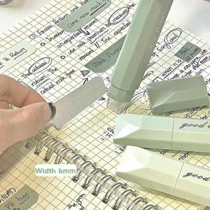 4PCS 그라디언트 컬러 도트 접착 테이프 지울 수있는 대용량 롤링 DIY 스크랩북 양면