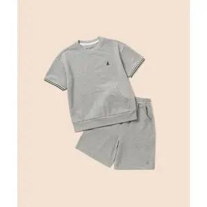 빈폴 BEANPOLE 키즈 캥거루 포켓 피케 상하 세트 그레이 (BI6442U063) BI6442U063 328410