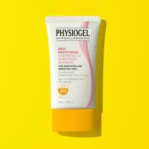 피지오겔 선크림 레드수딩 AI 썬스크린 어드밴드스 혼합자차 40ml SPF50+