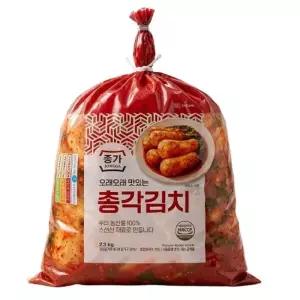종가 오래오래 맛있는 총각김치 2.3kgx1 국내산 총각무