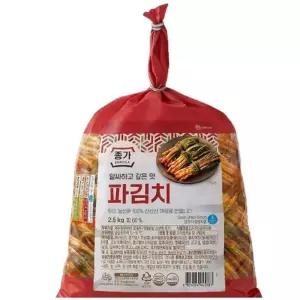 [종가집] 종가 알싸하고 깊은맛 파김치 2.5kg 신선한재료 멸치액젓
