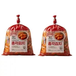종가 오래오래 맛있는 총각김치 2.3kg 1+1 총2개 국내산 소금