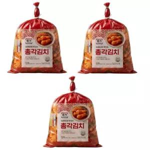 종가 오래오래 맛있는 총각김치 2.3kg 2+1 총3개 황금 비율