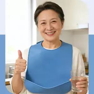 오담 노인 턱받이 시니어턱받이