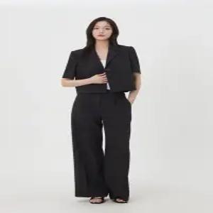 [플라스틱아일랜드]하프슬리브 크롭자켓 PS2WJ062