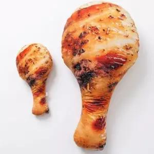 웃긴선물 리빙러빙 닭다리 쿠션 바디필로우 킹받는 대형 치킨 인형 생일 재밌는 쓸데없는 선물 70cm