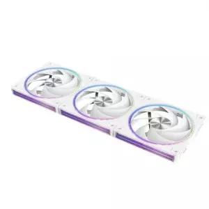 잘만 ZM-DF120 PWM ARGB 데이지체인팬 (3팩, 화이트)