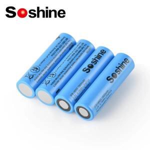 Soshine 3.2V 18650 LiFePo4 배터리  1800mAh 충전식 2000 사이클