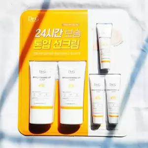 이지하우스 닥터지 DrG 선크림 브라이트닝 업 선 플러스 100ml 보송톤업 자외선차단제 트레이더스 기획 세
